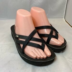 Teva strappy sandals in black W8